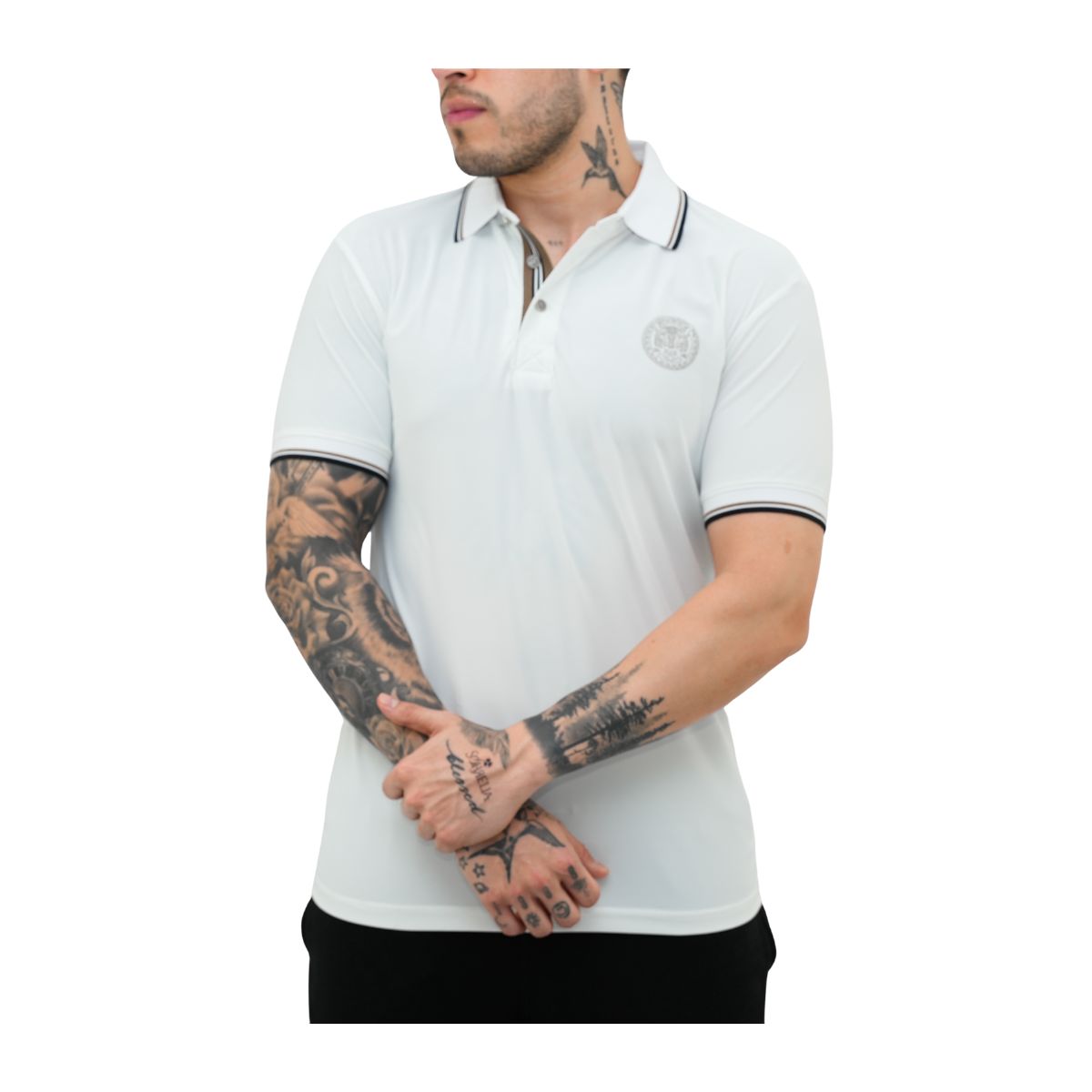 Foto 2 pulgar | Playera Platini Para Hombre Jps9774 Blanco