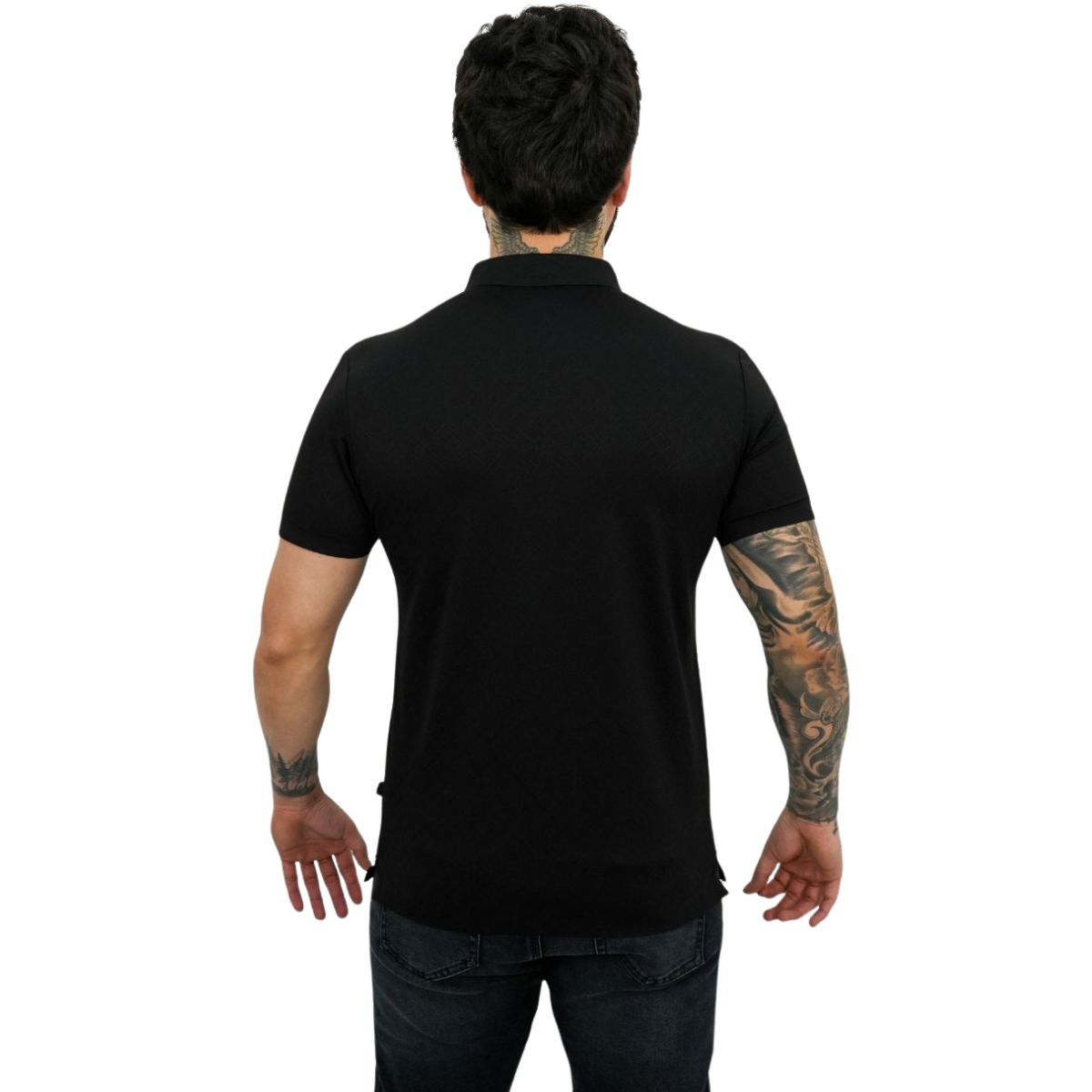 Foto 2 | Playera Barabas 3p07 Negro Para Hombre