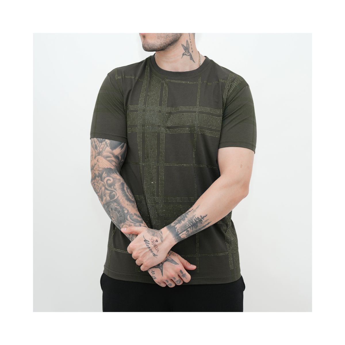 Foto 2 pulgar | Playera Platini Para Hombre Stt8570 Verde