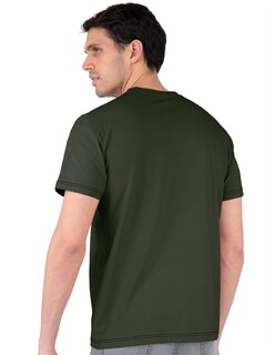 Foto 2 | Playera Casual Hombre Premium Cuello Redondo Verde Militar Roosevelt C357