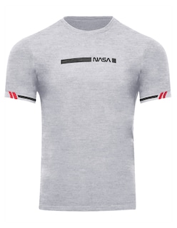 Foto 3 | Playera Casual Caballero Premium Estampada Gris Claro Roosevelt C350