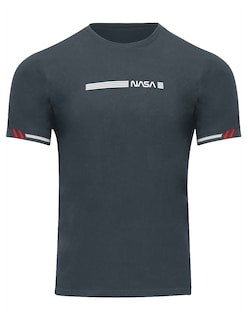 Foto 3 | Playera Casual Caballero Premium Estampada Gris Obscuro Roosevelt C350