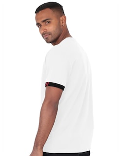 Foto 2 | Playera Casual Caballero Premium Estampada Blanco Roosevelt C350