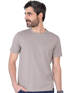 Foto 1 | Playera Basica Lisa Premium Caballero Cuello Redondo Arena Roosevelt C344