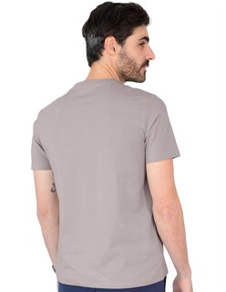 Foto 2 | Playera Basica Lisa Premium Caballero Cuello Redondo Arena Roosevelt C344