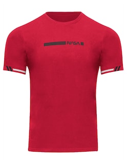 Foto 3 | Playera Casual Caballero Premium Estampada Rojo Roosevelt C350