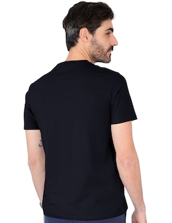 Foto 2 | Playera Basica Lisa Premium Caballero Cuello Redondo Negro Roosevelt C344