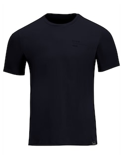Foto 4 | Playera Basica Lisa Premium Caballero Cuello Redondo Negro Roosevelt C344