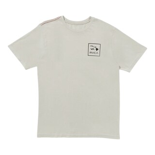 Foto 1 | Playera Rvca Va Atw Hawaii Ss Para Hombre Color Cafe Modelo 23a351568mge