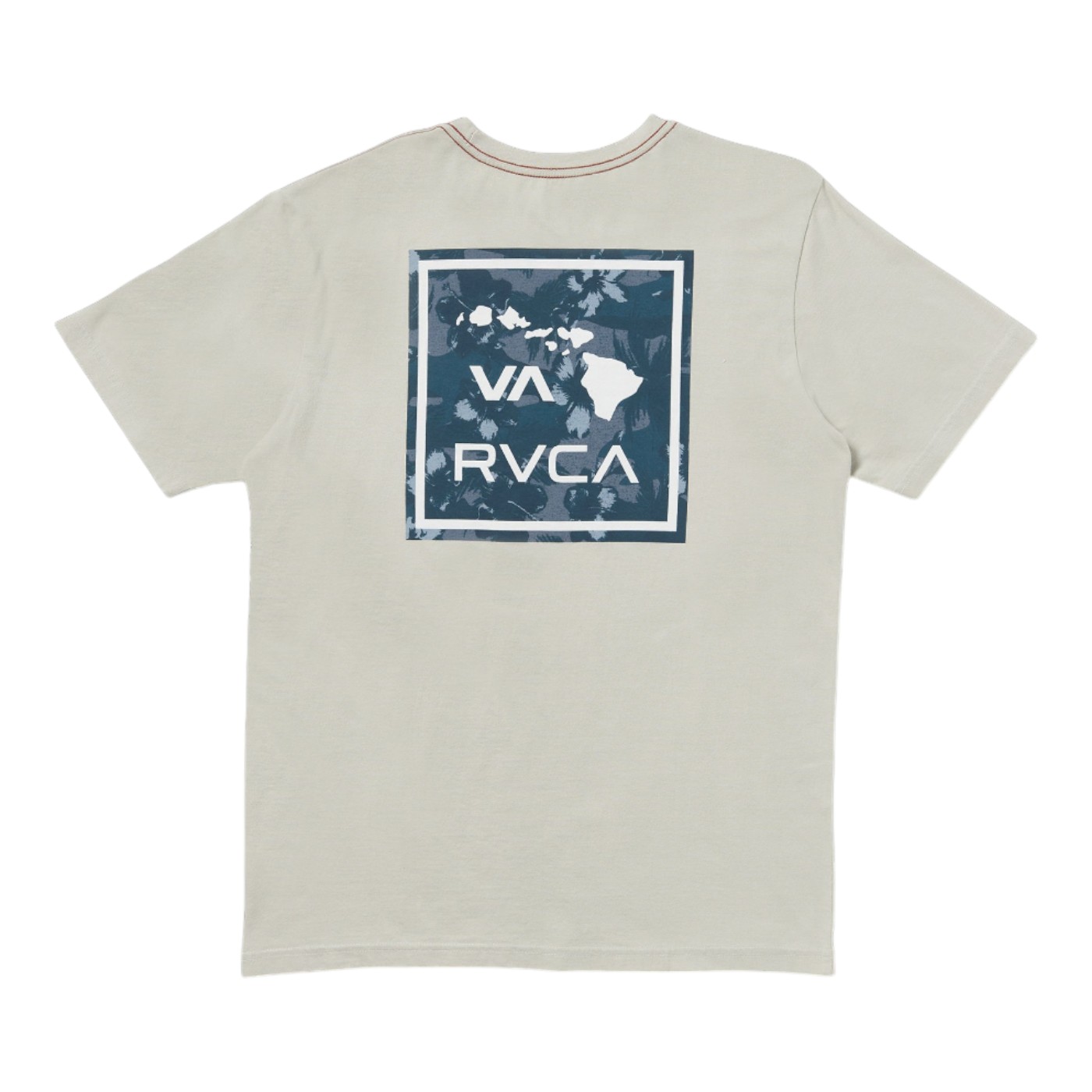 Foto 2 | Playera Rvca Va Atw Hawaii Ss Para Hombre Color Cafe Modelo 23a351568mge