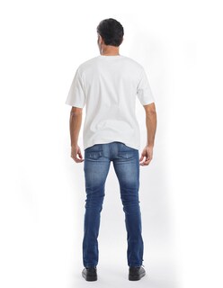 Foto 5 | Playera Kenneth Cole Kcpv25cam19 Hombre Blanco Algodón Casual