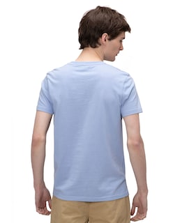 Foto 2 | Playera Regular Fit de Cuello Redondo Generra 218707 color Azul