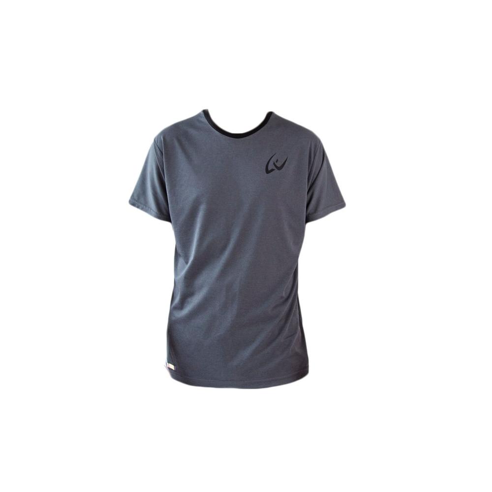 Foto 2 pulgar | Playera Deportiva para Hombre Leven Color Gris Con Tecnología Fast Sec Y Protección Uv