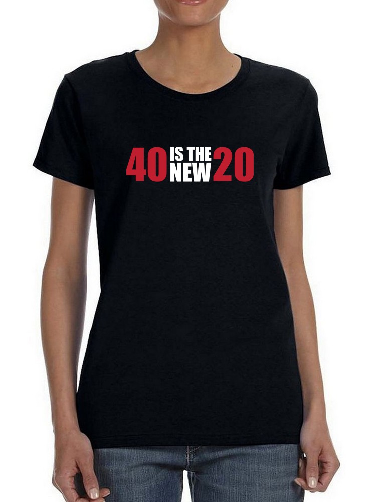 Playera Smartprintsink Mujer Los 40's Son Los Nuevos 20's