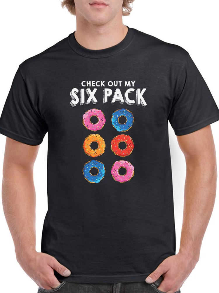 Foto 2 pulgar | Playera Smartprintsink Hombre Mira Mi Six Pack