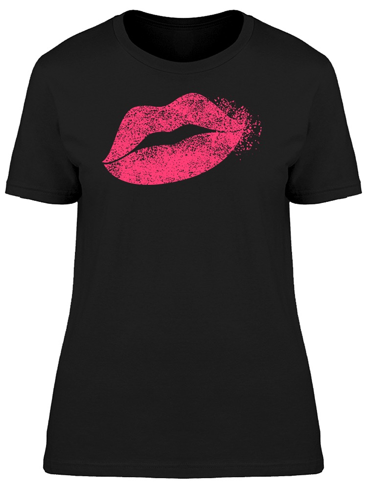 Foto 2 pulgar | Playera Smartprintsink Mujer Labial Rosado