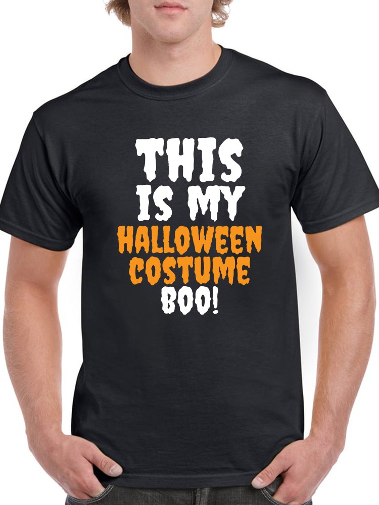 Playera Smartprintsink color Negro para Hombre Diseño de Halloween