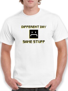 Foto 1 | Playera Smartprintsink para Hombre - Distinto Dia, La Misma Cosa