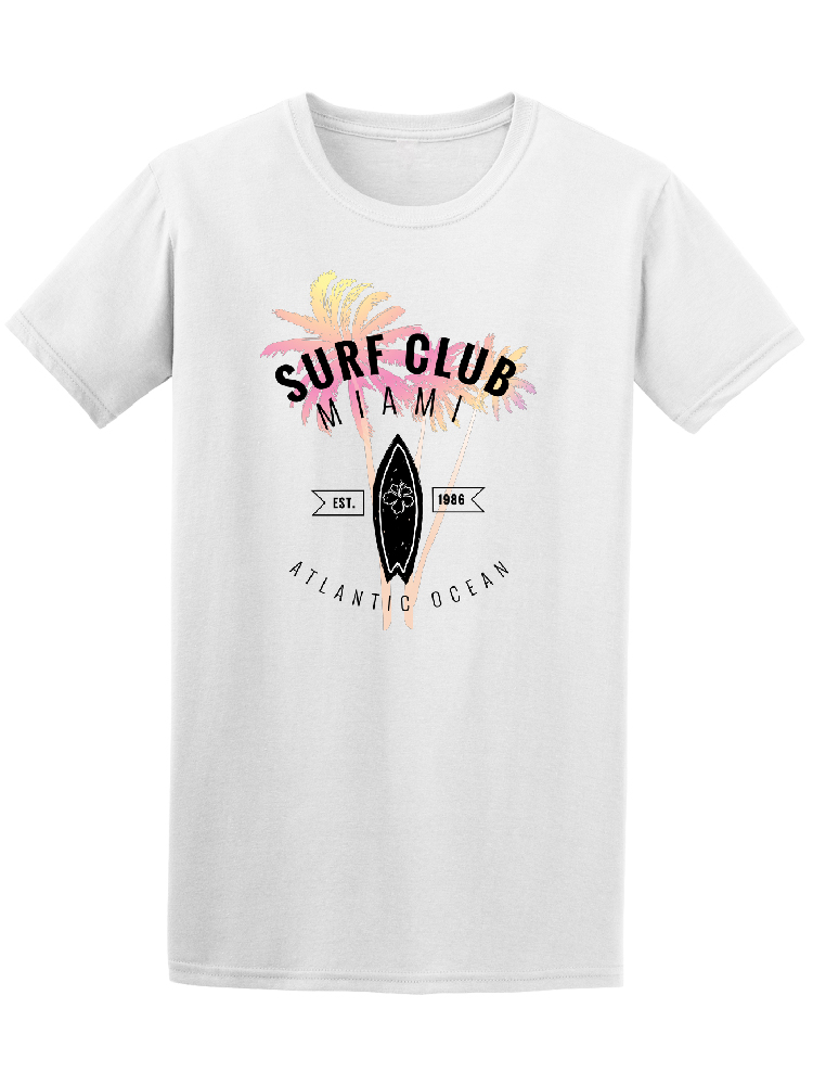 Foto 2 pulgar | Playera Smartprintsink para Hombre - Club de Surf Miami