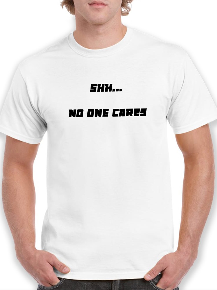 Foto 2 pulgar | Playera Smartprintsink Hombre Shh, A Nadie Le Importa