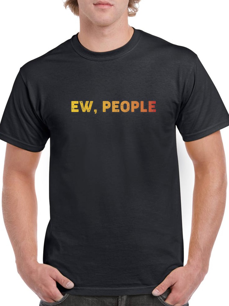 Playera Smartprintsink Hombre con Frase color Negro