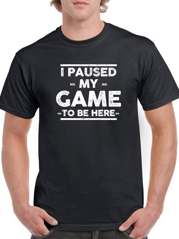 Foto 2 pulgar | Playera Smartprintsink Hombre con Frase color Negro