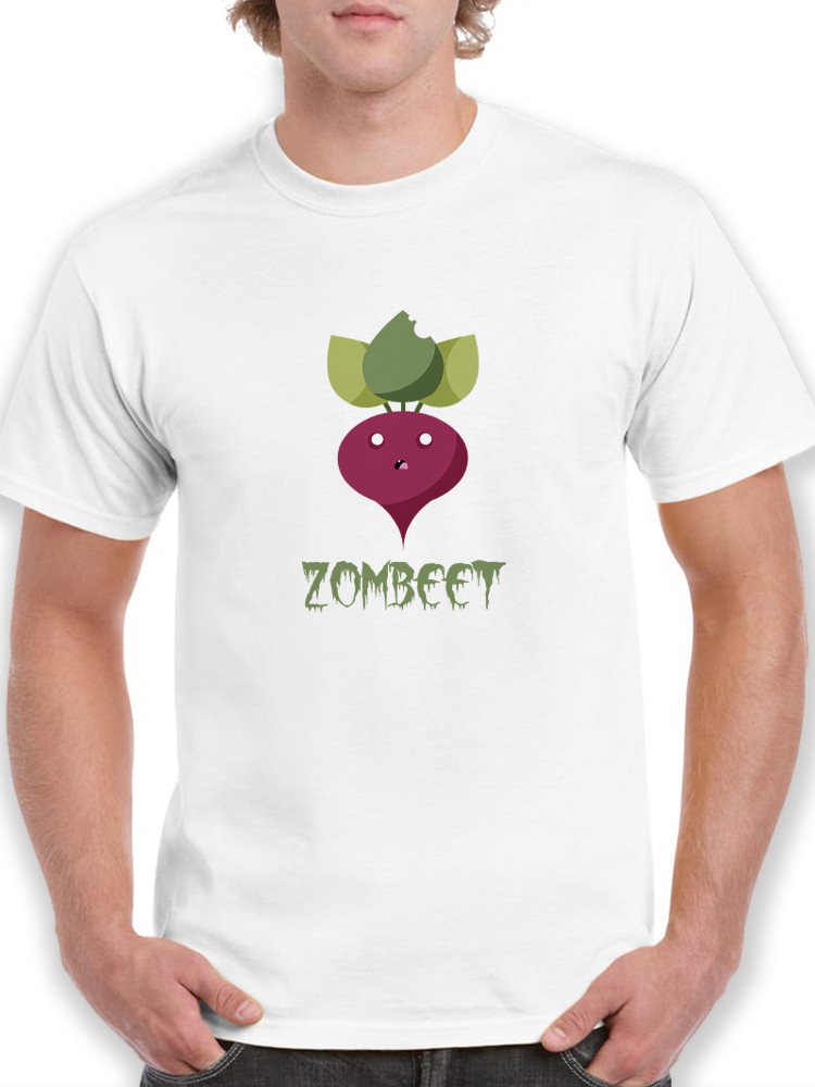 Foto 2 pulgar | Playera Smartprintsink Zombetabel color Blanco Hombre