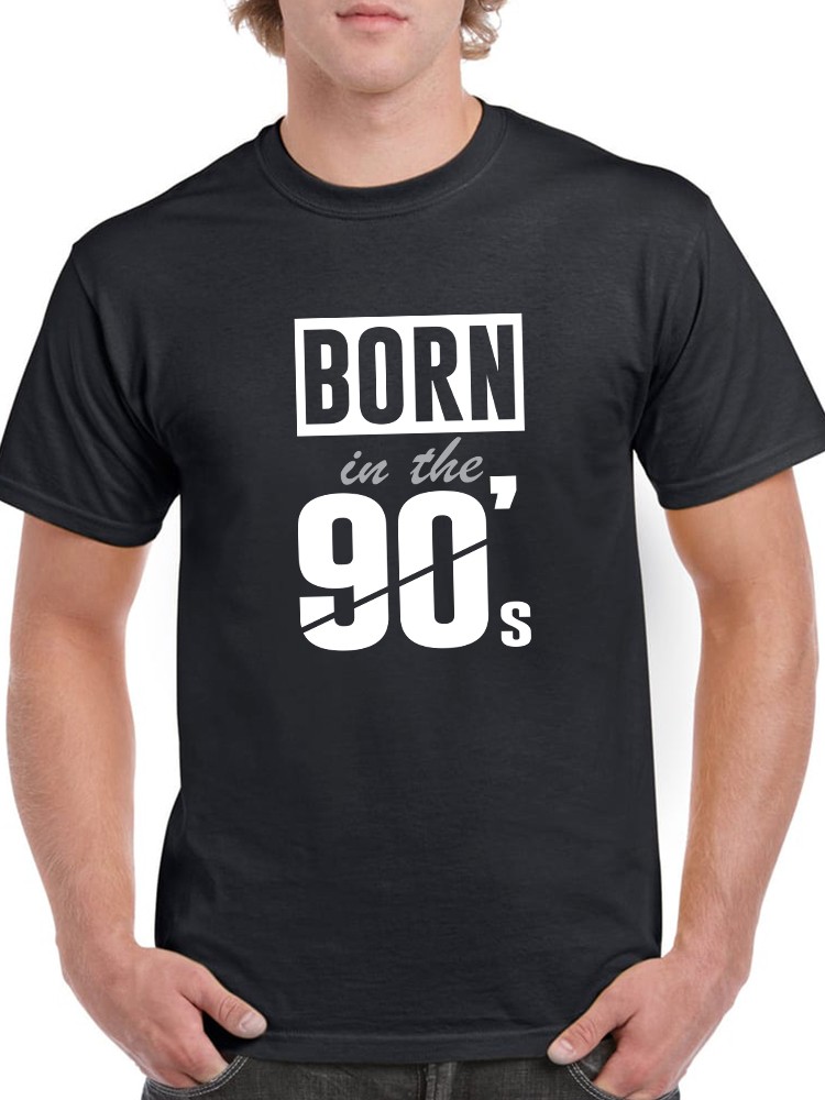 Playera Smartprintsink color Negro para Hombre Nacido en los 80's