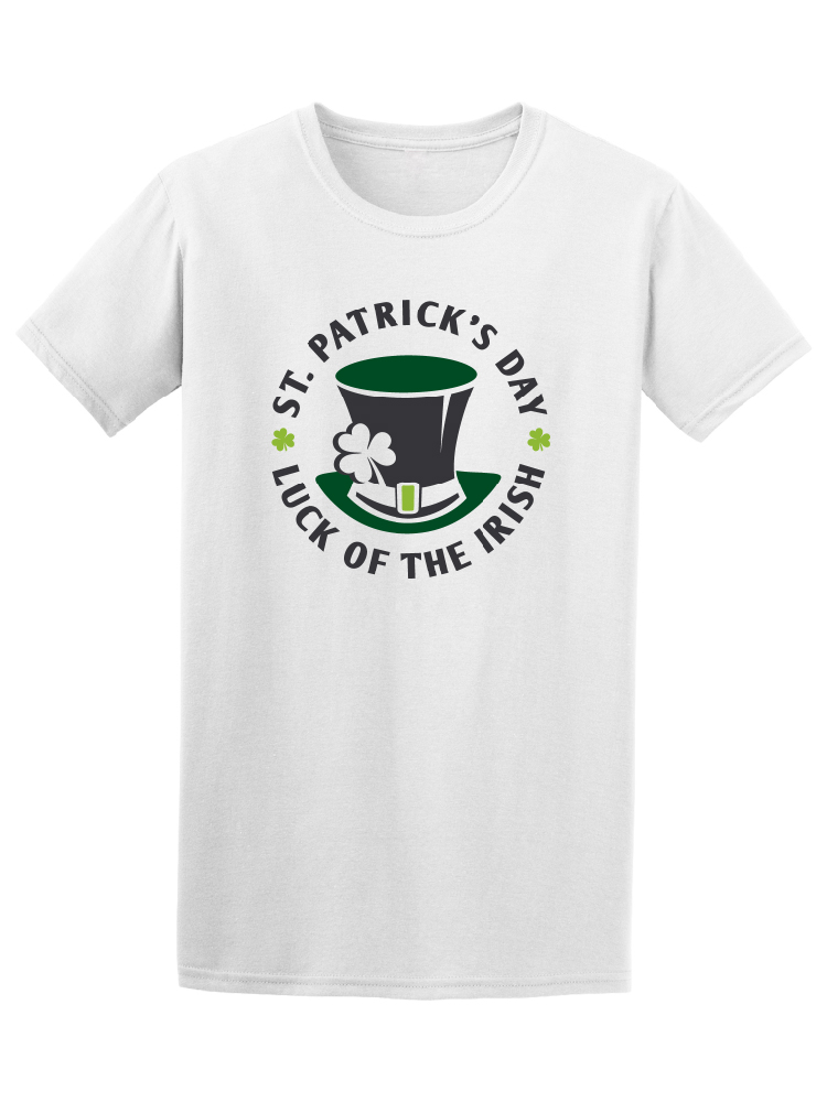 Foto 2 pulgar | Playera Smartprintsink San Patricio color Blanco para Hombre