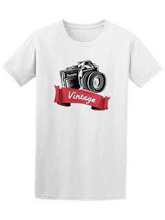 Foto 1 | Playera Smartprintsink Hombre con Diseño de Cámara Vintage