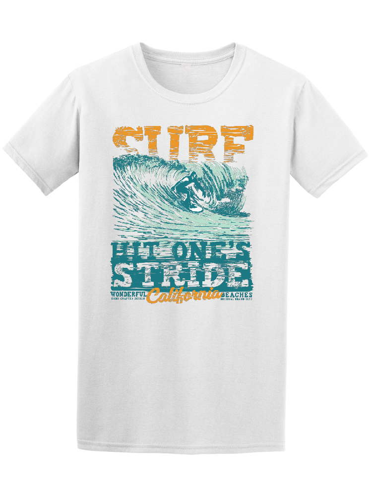 Playera Smartprintsink para Hombre - Surf California