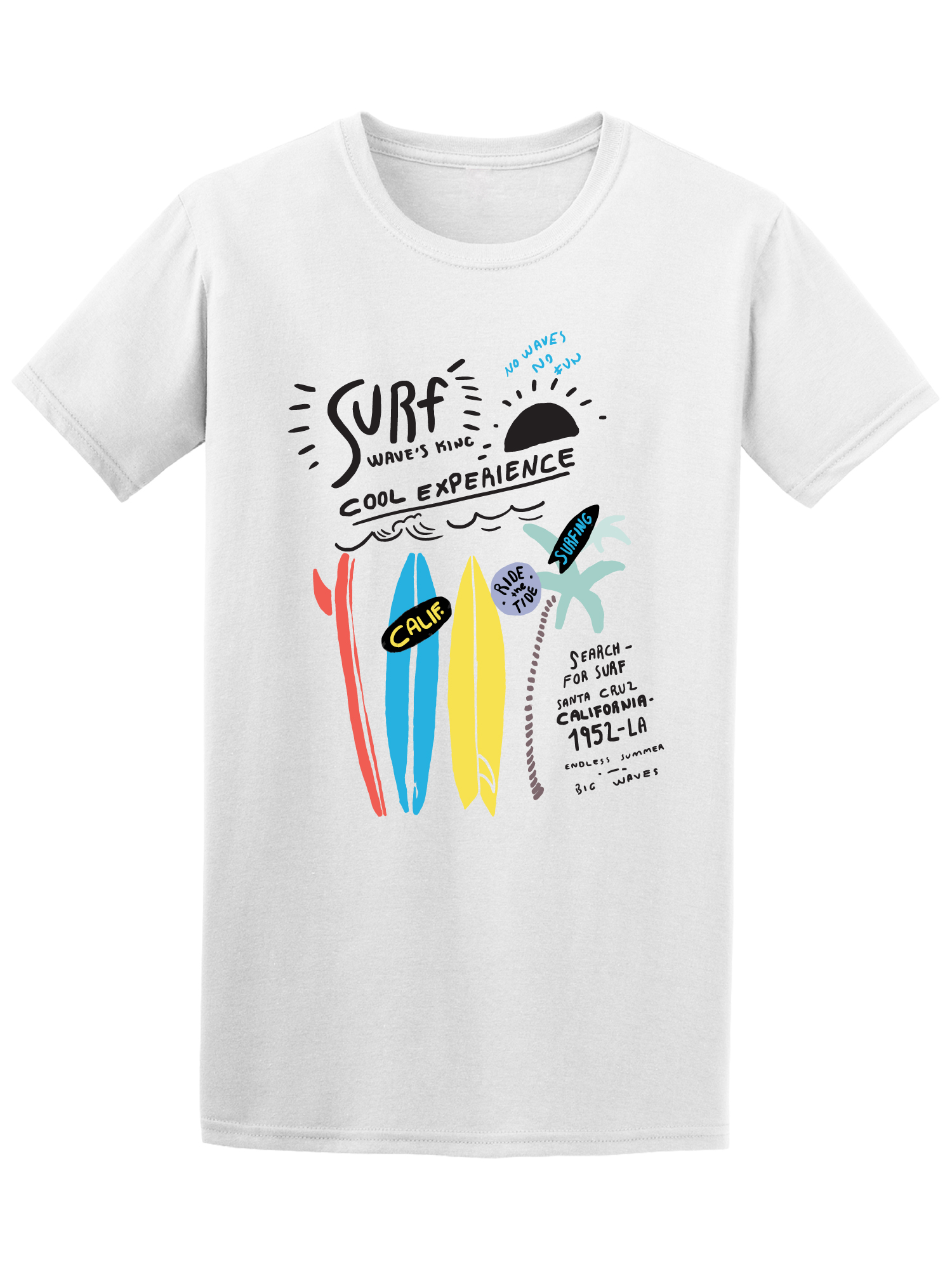 Playera Smartprintsink Hombre con Diseño de Rey De Las Olas