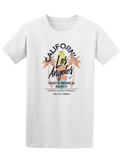 Foto 1 | Playera Smartprintsink Hombre California Santa Monica Beach