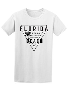 Foto 1 | Playera Smartprintsink Hombre con Diseño de Florida Surfing Beach