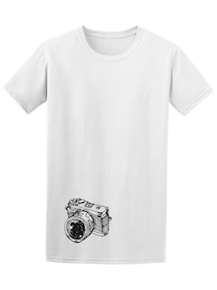 Foto 1 | Playera Smartprintsink Hombre Ilustración de Cámara Fotográfica