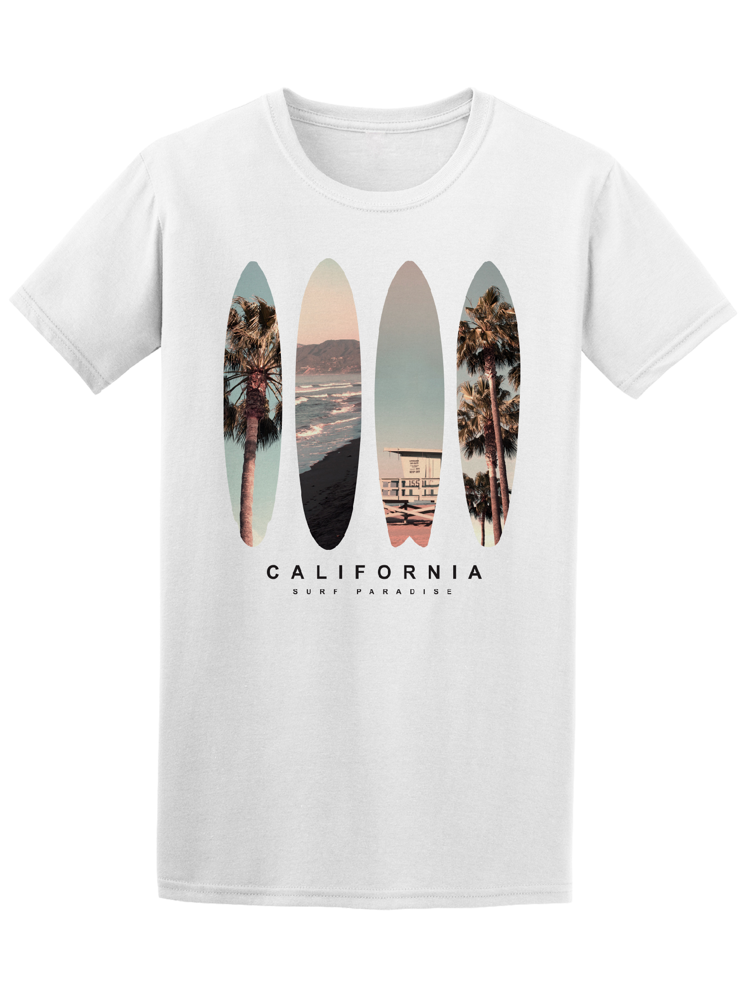 Playera Smartprintsink para Hombre - California Sueño De Surfistas