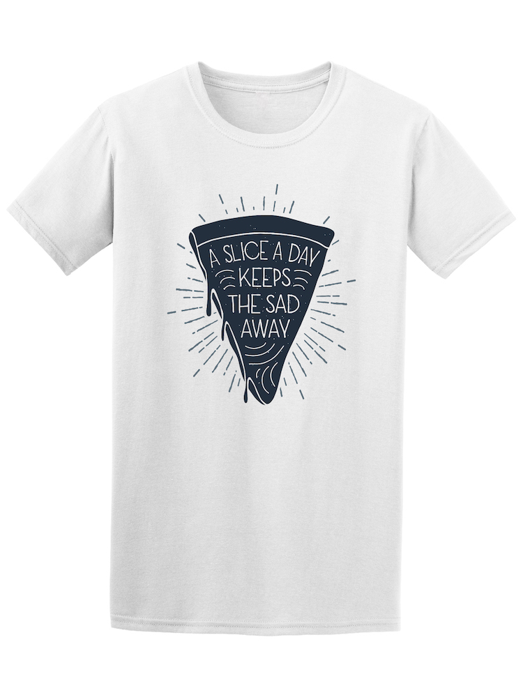 Playera Smartprintsink Hombre con Ilustración y Frase color Blanco