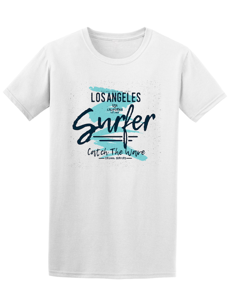 Playera Smartprintsink Hombre con Diseño de Los Ángeles Surfer