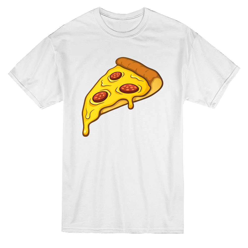 Playera Smartprintsink para Hombre Ilustración Rebanada De Pizza