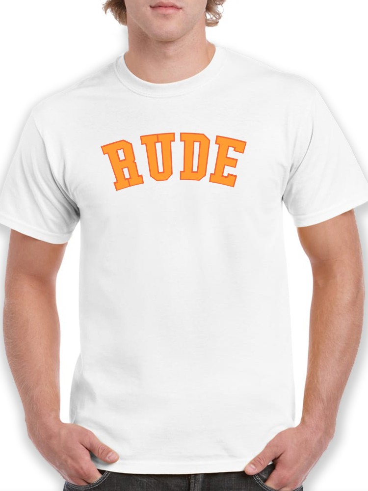 Playera Smartprintsink Banner color Naranja para Hombre