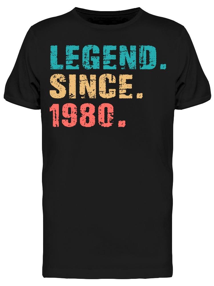 Playera Smartprintsink Hombre Leyenda Desde 1980