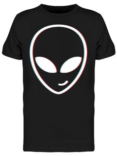 Foto 1 | Playera Smartprintsink Hombre Rostro De Alien Con Efecto 3d