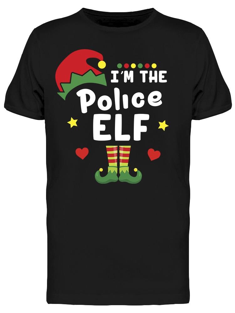 Playera Smartprintsink Hombre Soy Un Elfo Policía