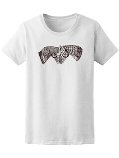 Foto 1 | Playera Smartprintsink Mujer Caballos con Mándala