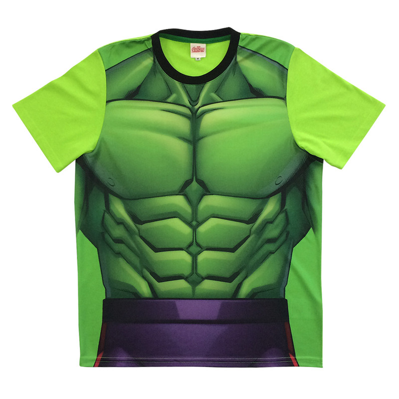 Foto 1 | Playera Hulk Carsatoons 9pruv15 color Verde