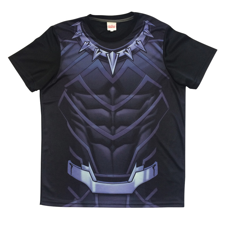 Foto 2 pulgar | Playera Black Panther Carsatoons 9pruv19 color Negro