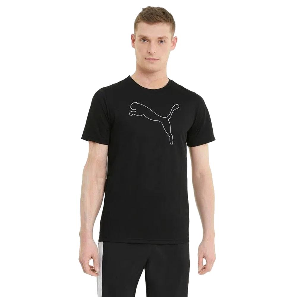 Foto 4 pulgar | Playera Puma JSY Performance Cat Negra para Hombre