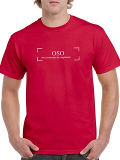 Foto 1 | Playera Smartprintsink para Hombre Diseño Mexicana Oso