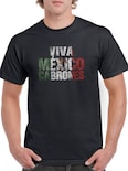 Playera Smartprintsink para Hombre Diseño Bandera de México