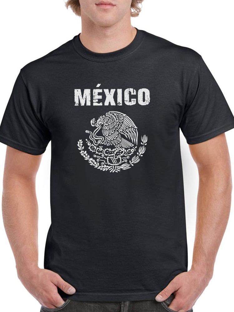 Playera Smartprintsink para Hombre Diseño Escudo de México